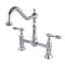 Kingston Brass KS1171TAL Tudor Bridge Kitchen Faucet, Polished Chrome KS1171TAL - alternate 1